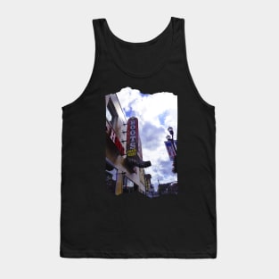 Cool photography of city Nashville Tennessee skyline sunset sky USA city break Tank Top